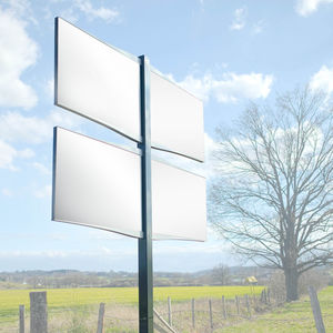 panel indicador de exterior