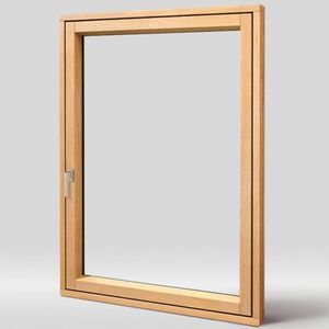 ventana de madera