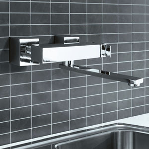 grifo monomando de pared