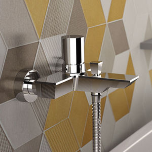 grifo monomando para bañera