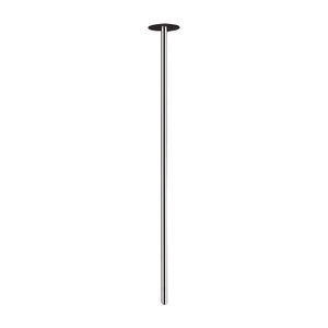 caño para lavabo de latón cromado
