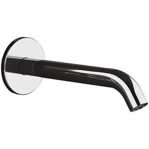 caño para lavabo de latón cromado