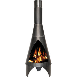 chimenea de leña