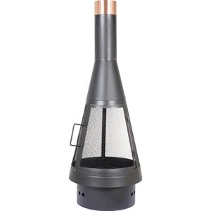 chimenea de leña