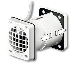 compuerta de ventilación de material compuesto