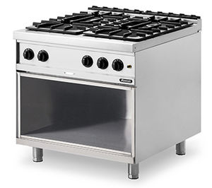 cocina con horno de gas