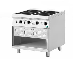 cocina con horno de inducción