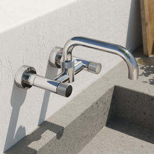 grifo bimando de pared