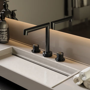 grifo bimando para lavabo