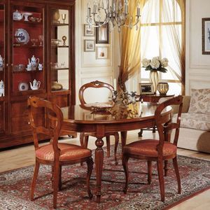 mesa de comedor de estilo francés