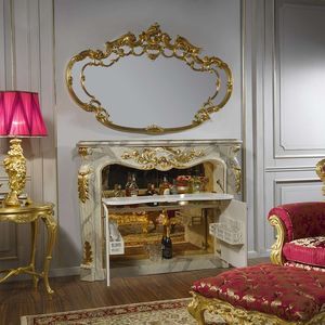 mueble bar clásico de estilo barroco