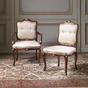 silla de estilo Luis XV