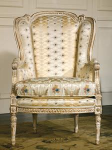 sillón de estilo / de tejido