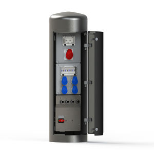 bolardo de suministro eléctrico