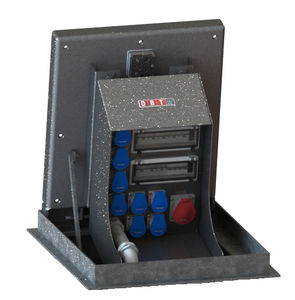 bolardo de suministro eléctrico