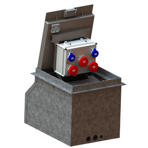 bolardo de suministro eléctrico