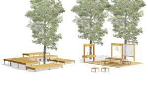 estación de juego para parque infantil
