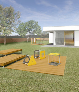 estación de juego para parque infantil