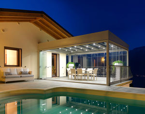 pérgola adosada