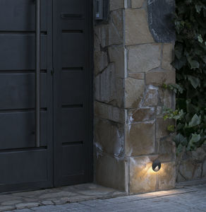 luminaria empotrable de pared