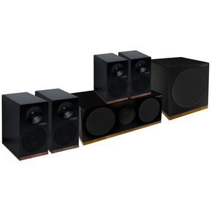 altavoz de estantes