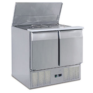 mesa fría para ensaladas profesional