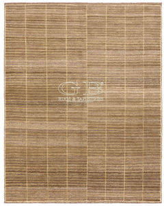 alfombra moderna / de rayas / de lana / rectangular