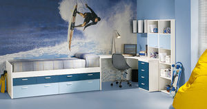 cama contemporánea