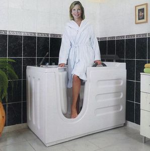 bañera de esquina