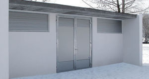 puertas industriales abatibles