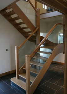 escalera en U