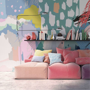 papel pintado contemporáneo