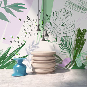 papel pintado contemporáneo