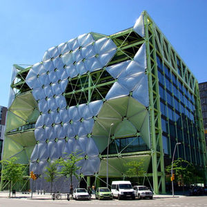 revestimiento de fachada de paneles / ETFE Texlon® / 3D