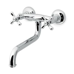 grifo bimando de pared