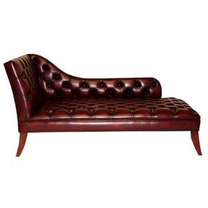 chaise longue Chesterfield