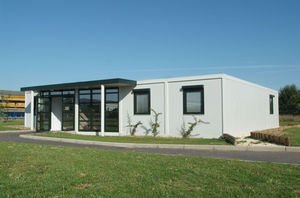 edificio modular / prefabricado / de madera / para oficina