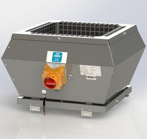 ventilación de techo de metal
