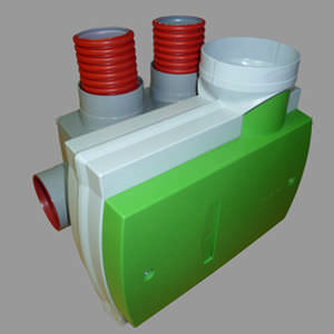 unidad de ventilación flujo simple