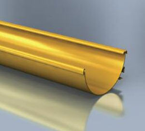 canalón de aluminio