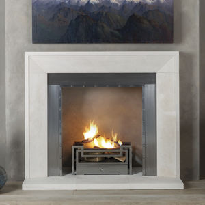 marco para chimenea contemporáneo