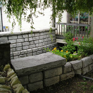 muro de contención de hormigón