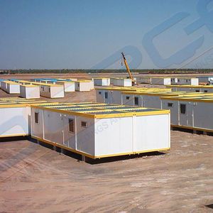 edificio prefabricado / modular / de hormigón / de acero