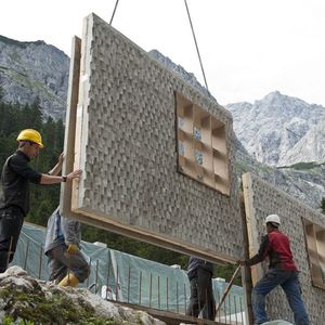 muro doble prefabricado de hormigón prefabricado