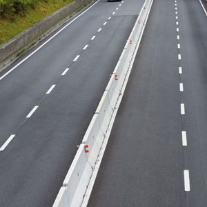 barrera de seguridad de hormigón