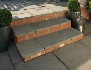 escalón de hormigón