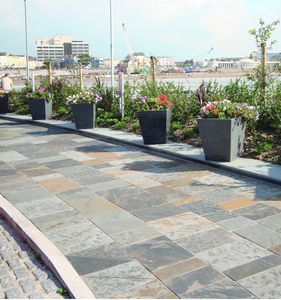 Baldosa de exterior - ELIZABETHAN - Marshalls plc - para pavimento / de