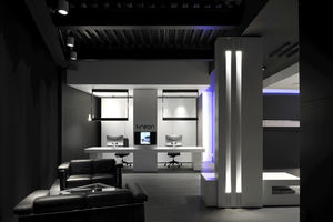 perfil de iluminación de techo
