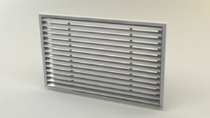 rejilla de ventilación de aluminio