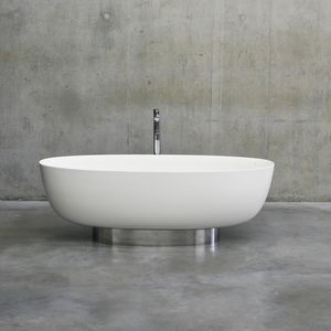bañera ovalada